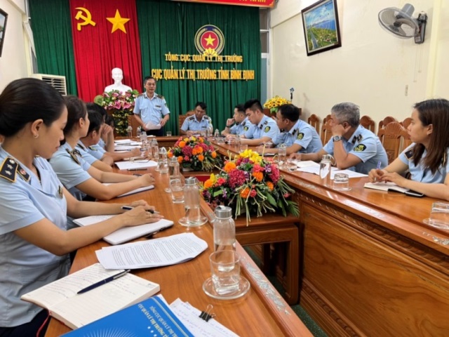 Cục Quản lý thị trưởng Bình Định: Tăng cường công tác nghiệp vụ, bảo đảm ổn định thị trường Tết