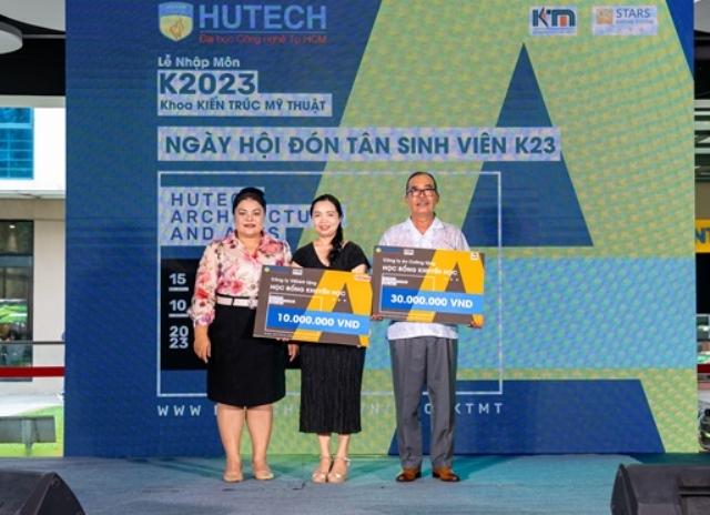 Vedan Việt Nam trao tặng học bổng cho sinh viên Hutech 