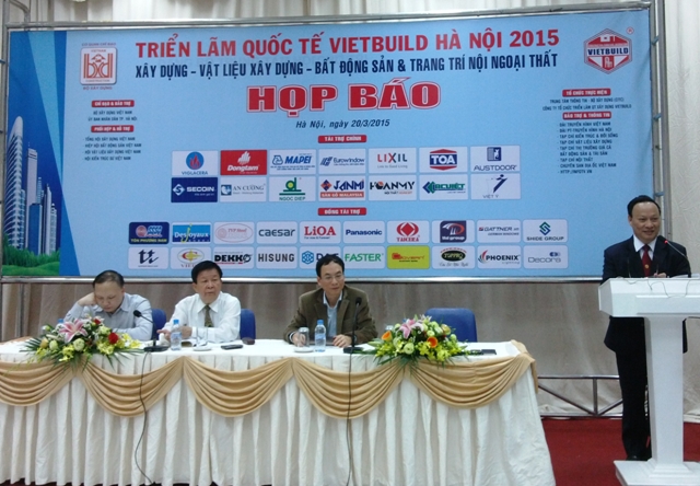 Sắp diễn ra Triển lãm Quốc tế Vietbuild Hà Nội 2015 lần thứ nhất