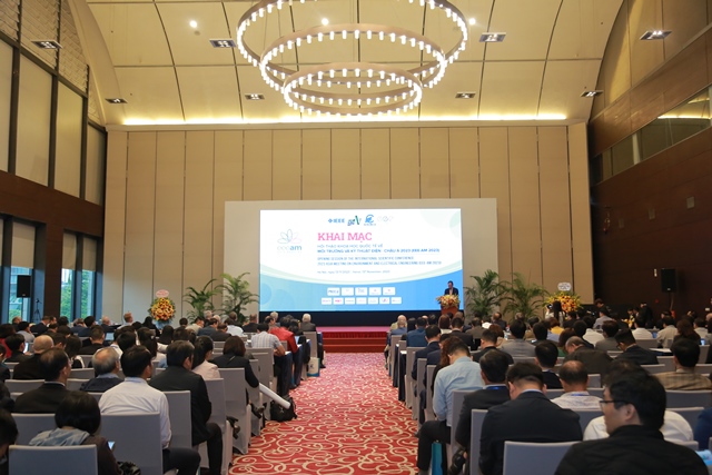 Khai mạc Hội thảo khoa học quốc tế về môi trường và kỹ thuật điện Châu Á 2023