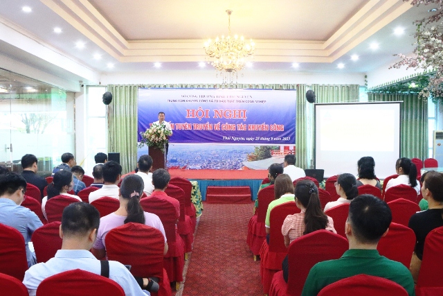 Tập huấn tuyên truyền công tác khuyến công trên địa bàn  tỉnh Thái Nguyên năm 2023