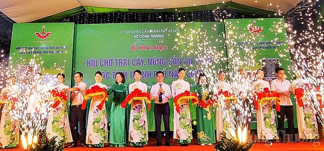 Hà Nội: Hơn 130 gian hàng tham gia Hội chợ trái cây, nông sản an toàn các tỉnh, thành phố năm 2023