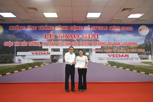 Vedan Việt Nam với các hoạt động sôi nổi trong tháng an toàn vệ sinh lao động năm 2023 