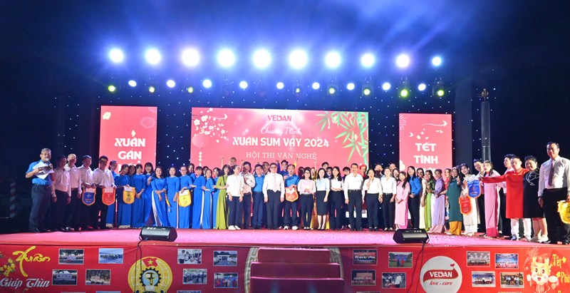 Vedan Việt Nam tổ chức “Tết sum vầy” đón Xuân Giáp Thìn 2024