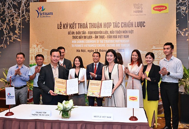 Nestlé-MAGGI và Cục Du lịch Quốc gia Việt Nam phát triển Bản đồ ẩm thực Việt nhằm tôn vinh giá trị văn hóa ẩm thực 
