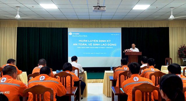 500 cán bộ, người lao động PC Yên Bái được huấn luyện an toàn vệ sinh lao động theo Nghị định 44/2016/NĐ-CP