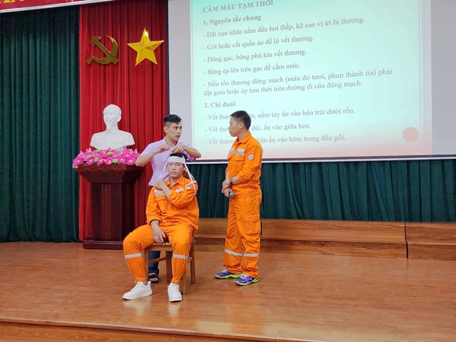 PC Sơn La: 71 an toàn vệ sinh viên được huấn luyện ATVSLĐ năm 2023