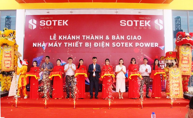 Sotek Group tổ chức Lễ khánh thành và bàn giao Nhà máy Thiết bị điện Sotek Power