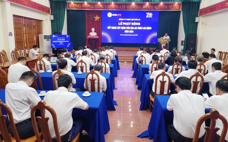 PC Sơn La tiếp tục đẩy mạnh xây dựng văn hóa an toàn lao động