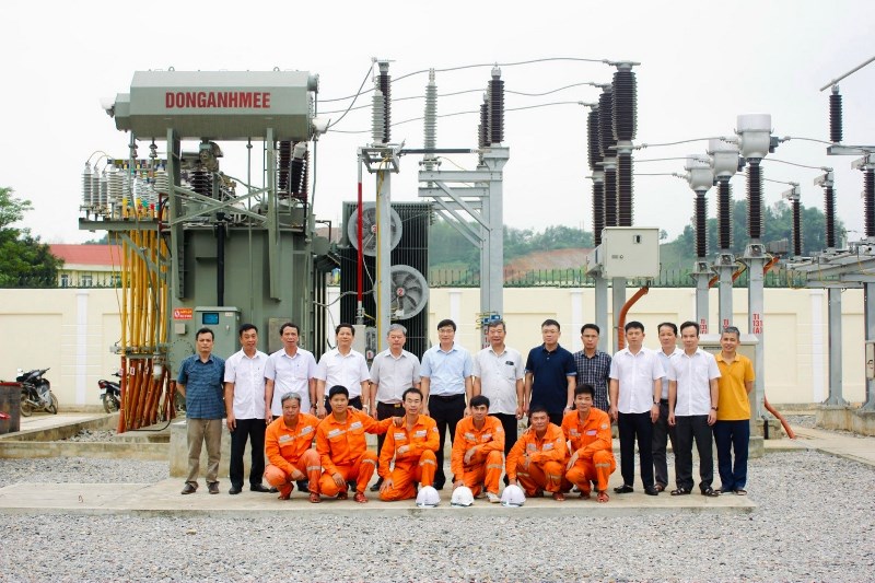 Đóng điện thành công trạm biến áp 110 kV Thạch Thành