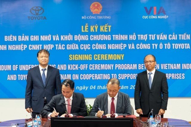 Cục Công nghiệp và Toyota Việt Nam tiếp tục hợp tác hỗ trợ doanh nghiệp công nghiệp hỗ trợ ô tô trong nước