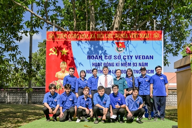 Kỷ niệm ngày thành lập Đoàn TNCS Hồ Chí Minh 26/3: Vedan Việt Nam triển khai nhiều hoạt động ý nghĩa 