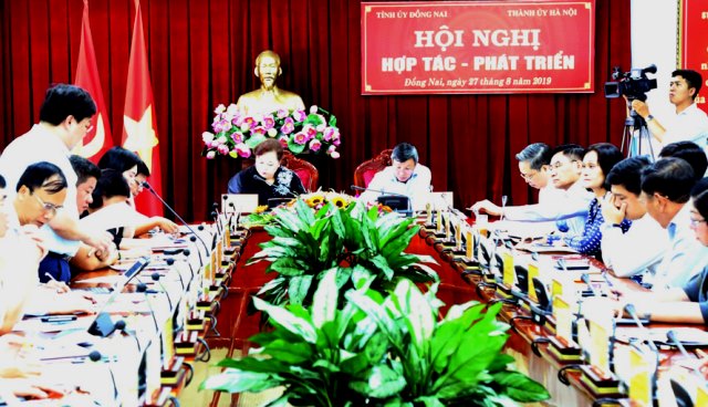 Thành phố Hà Nội và tỉnh Đồng Nai: Phát huy lợi thế, tiềm năng để hợp tác, phát triển