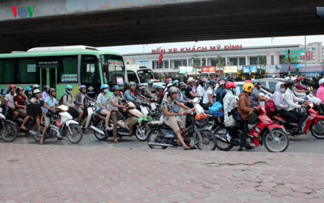 Hà Nội sẽ cấm xe máy ngoại tỉnh vào nội đô