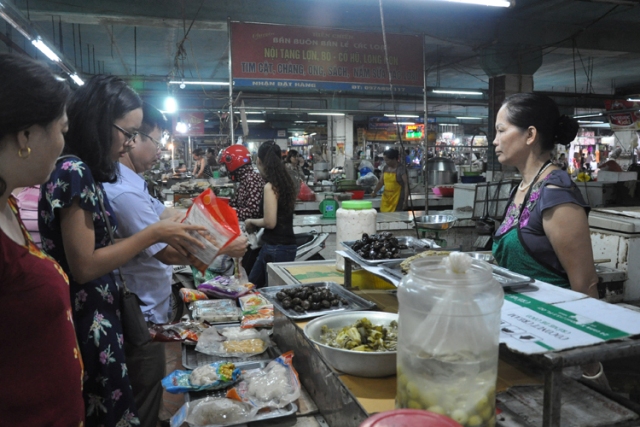Thái Nguyên: Chặn thực phẩm bẩn