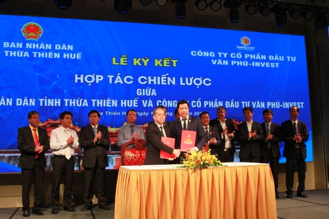 Thừa Thiên-Huế ký kết hợp tác chiến lược với nhiều nhà đầu tư lớn