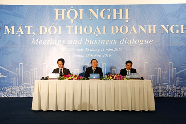 Chủ tịch TP Hà Nội cam kết đồng hành cùng doanh nghiệp