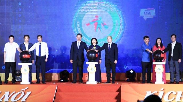 Khai mạc Chương trình khuyến mại tập trung thành phố Hà Nội và Tuần hàng Việt năm 2022