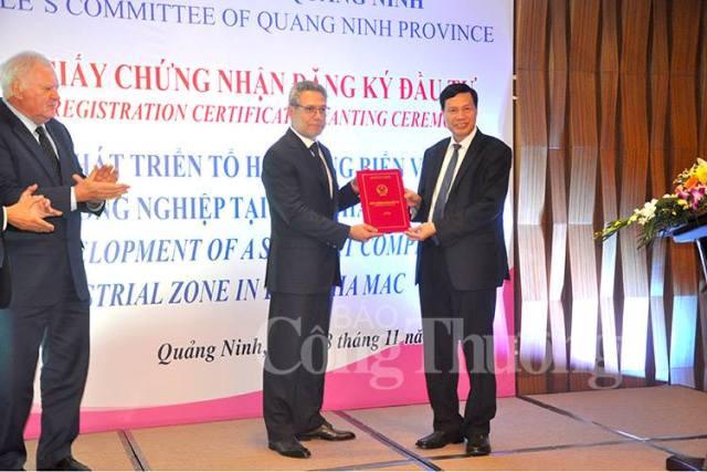 Quảng Ninh trao giấy chứng nhận đầu tư dự án 7000 tỷ
