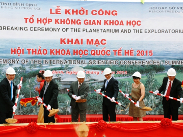 Tổ hợp không gian khoa học được khởi công xây dựng tại Quy Nhơn- Bình Định