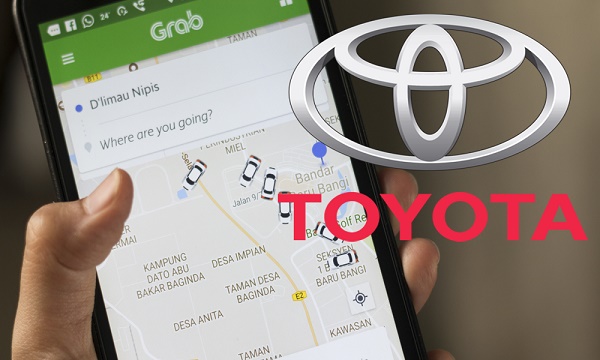 Grab nhận khoản đầu tư khổng lồ từ Toyota