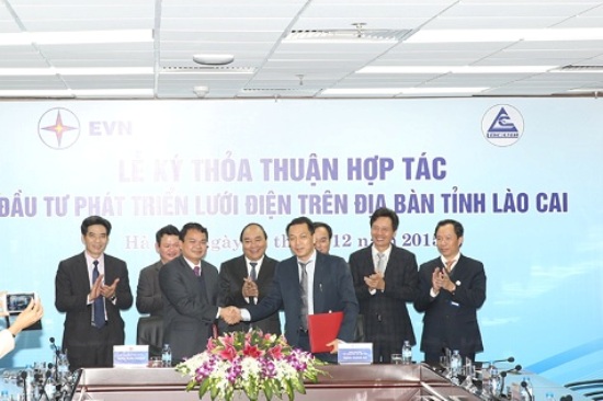 Lào Cai, EVN ký kết thỏa thuận hợp tác đầu tư lưới điện
