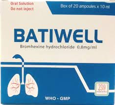 Thu hồi lô thuốc dung dịch uống Batiwell không đạt chất lượng