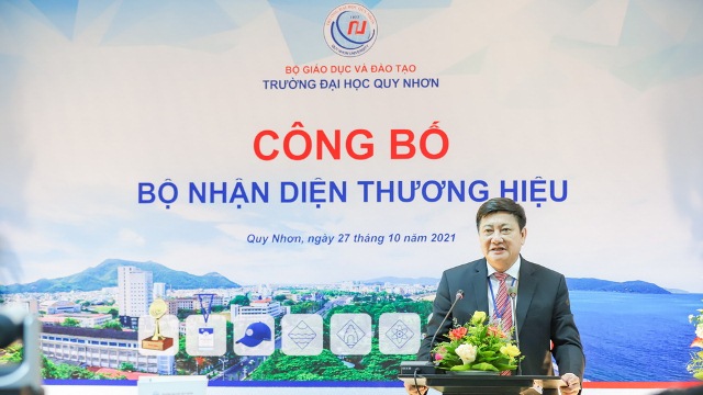 Trường Đại học Quy Nhơn công bố Bộ nhận diện thương hiệu nhà trường