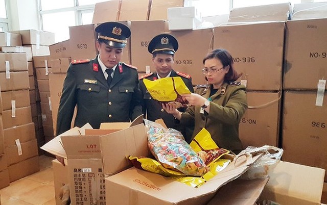 Hà Nội: Xử lý hơn 1300 vụ hàng hóa vi phạm trong tháng 2/2019