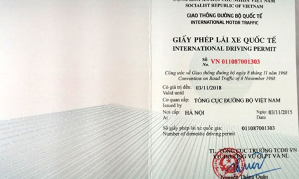 Hà Nội, TPHCM chính thức cấp bằng lái xe quốc tế