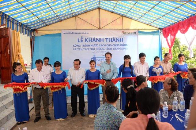 HEINEKEN Việt Nam tiếp tục hành trình bảo vệ nguồn nước và mang nước sạch cho cộng đồng