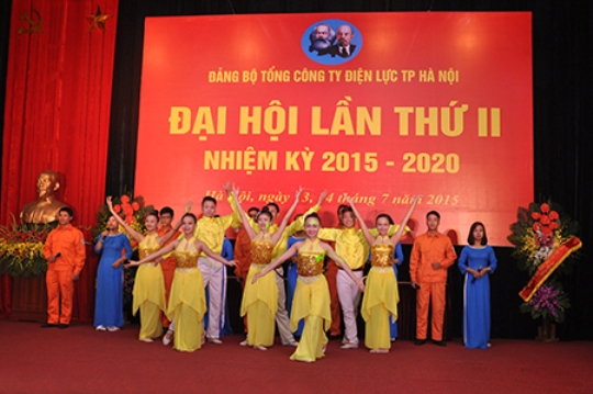 Đại hội Đảng bộ EVN HANOI lần thứ II, nhiệm kỳ 2015-2020