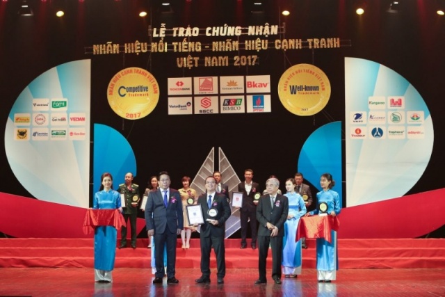 PTSC vào top 20 nhãn hiệu nổi tiếng Việt Nam năm 2017