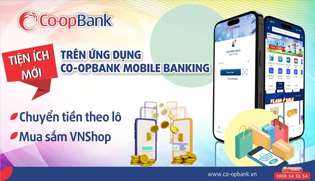 Co-opBank Mobile Banking – Gia tăng trải nghiệm từ các tiện ích mới