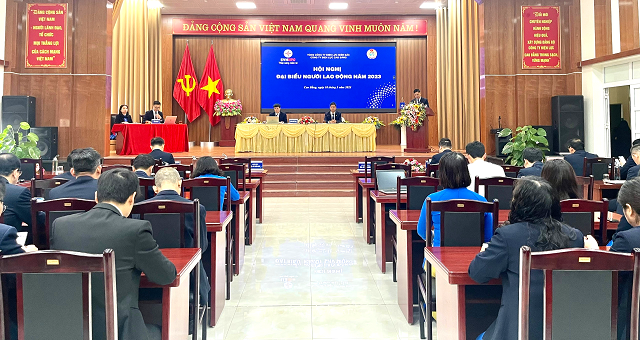 Công ty Điện lực Cao Bằng tổ chức thành công Hội nghị đại biểu Người lao động năm 2023