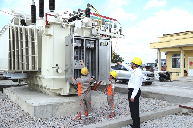 Đóng điện thành công máy biến áp T2 TBA 110 kV Quế Võ II, tỉnh Bắc Ninh  