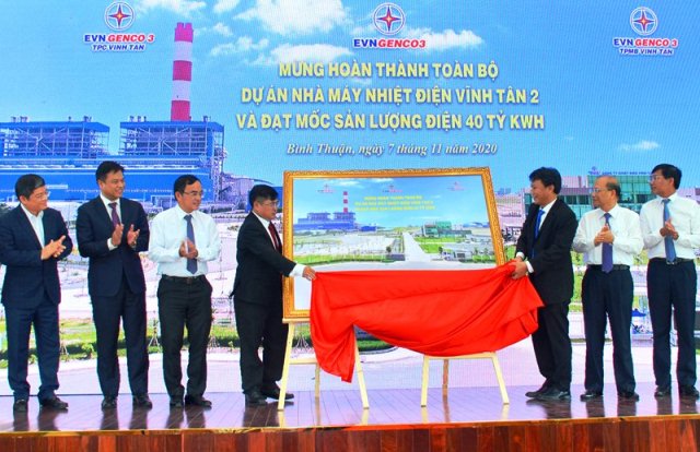 Hoàn thành toàn bộ Dự án Nhà máy Nhiệt điện Vĩnh Tân 2