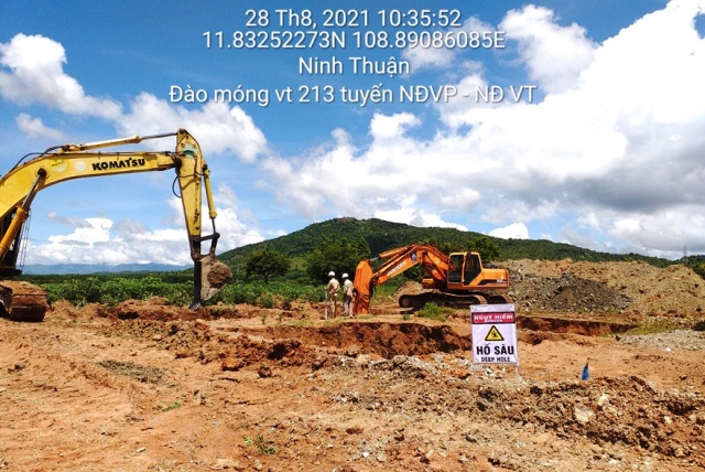 Dự án đường dây 500 kV Vân Phong – Vĩnh Tân: Nhiều khó khăn vướng mắc về mặt bằng cần sớm được tháo gỡ