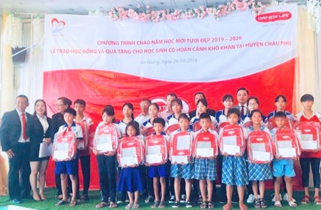 Dai-ichi Việt Nam triển khai chương trình “Chào năm học mới”