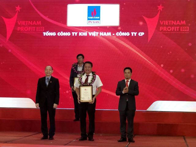 PVN dẫn đầu, PV GAS đứng thứ 6 trong Top 500 doanh nghiệp lợi nhuận tốt nhất Việt Nam năm 2019