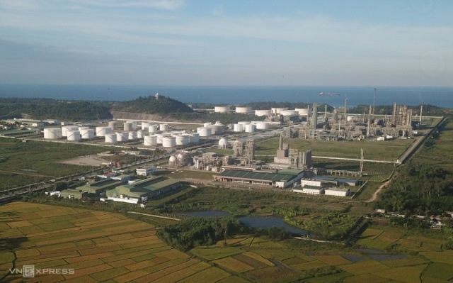 Nhà máy Lọc dầu Dung Quất tăng công suất lên 112%