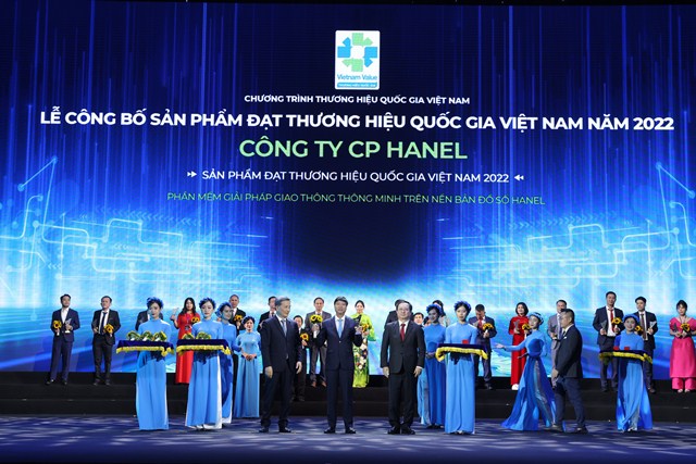 Hanel được vinh danh Thương hiệu Quốc gia Việt Nam năm 2022