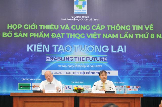 172 doanh nghiệp có sản phẩm đạt thương hiệu quốc gia Việt Nam năm 2022