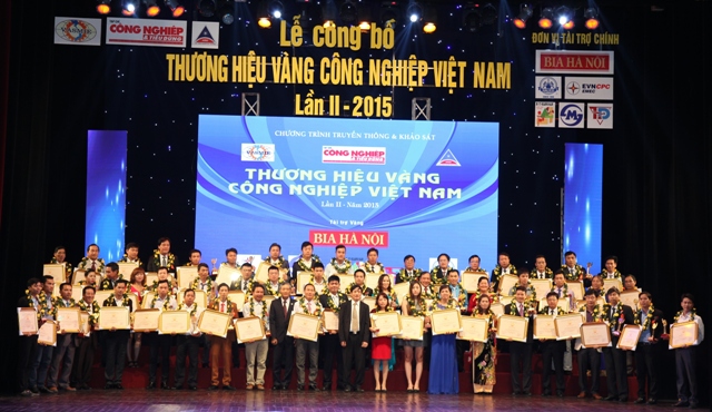 Chương trình “Thương hiệu Vàng Công nghiệp Việt Nam” lần thứ II, năm 2015
