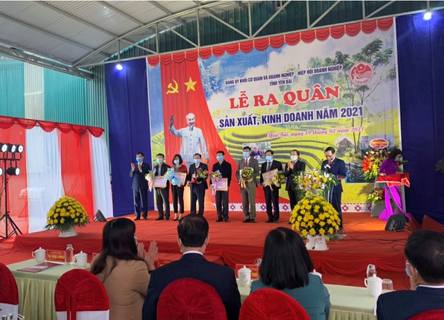 PC Yên Bái tham gia Lễ ra quân, sản xuất kinh doanh năm 2021