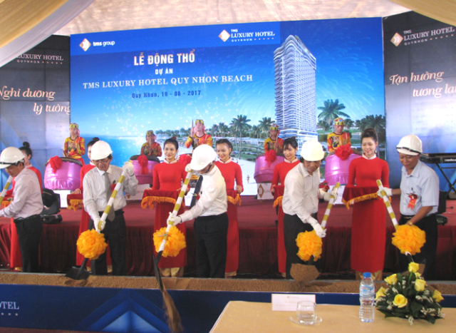 Tập đoàn TMS động thổ Luxury Hotel Quy Nhon Beach