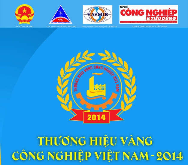 Mời tham gia chương trình “Thương hiệu Vàng Công nghiệp Việt Nam” lần thứ nhất năm 2014