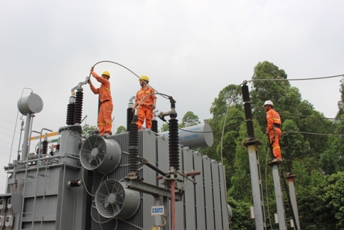 Hoàn thành nâng công suất Trạm biến áp 110kV Bắc Việt Trì