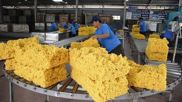 Ấn Độ tăng nhập khẩu cao su từ thị trường Việt Nam