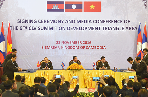 Việt Nam đóng góp tích cực trong hợp tác của Tam giác phát triển